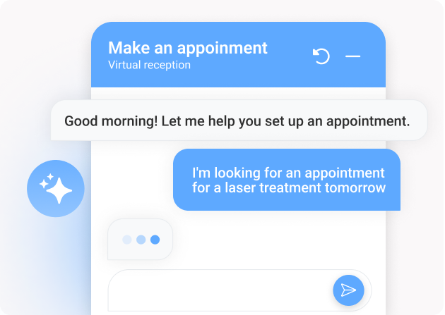 Your reception. Available around the clock
