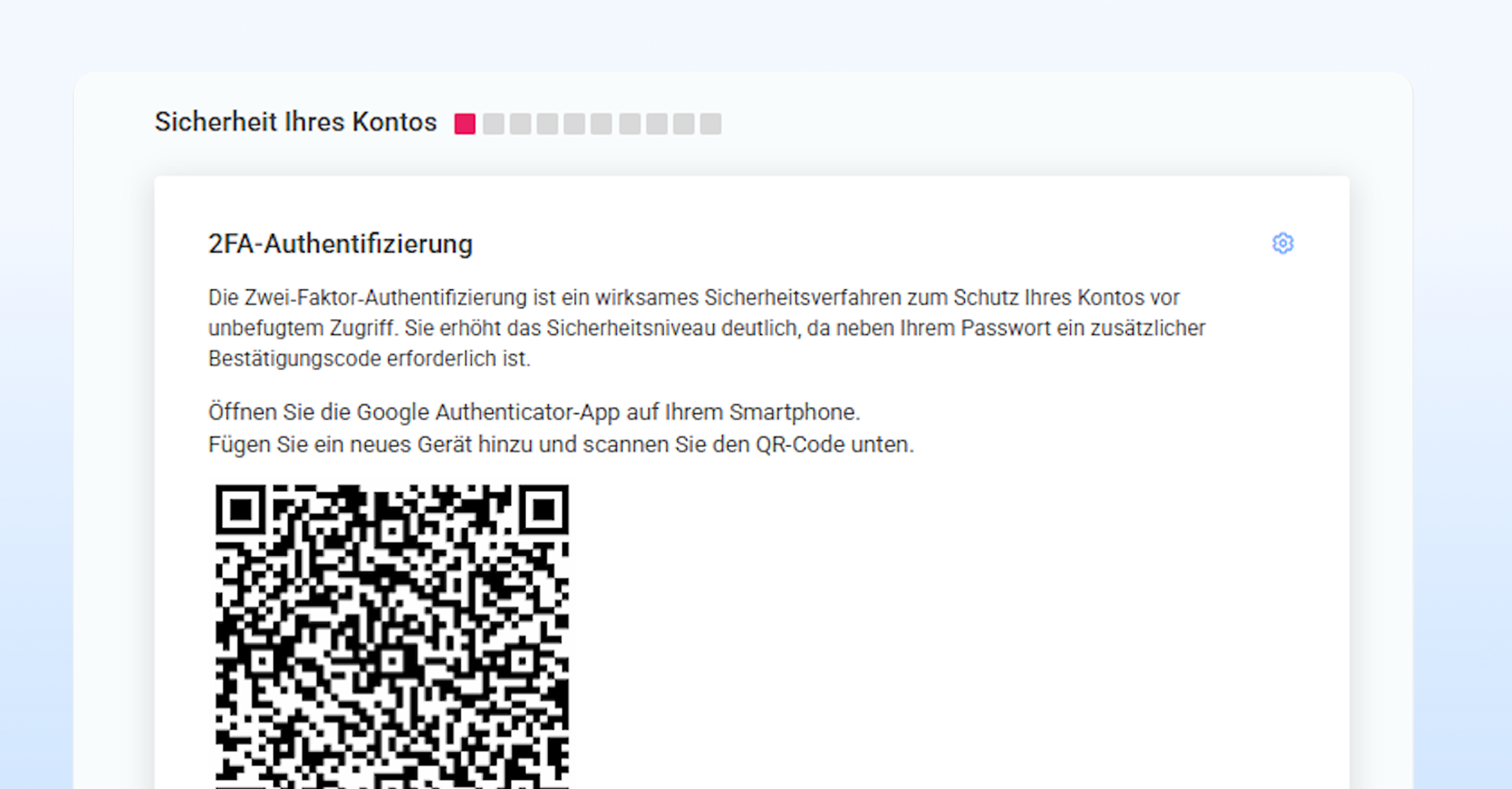Zwei-Faktor-Authentifizierung